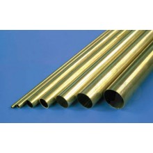 K&S 1144 Round Brass Tube 3/32 .014 Wall 36" (1)